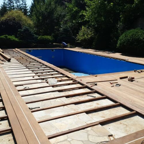 lemn structura decking