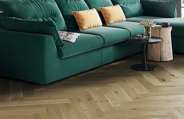 Parchet Stejar Triplu Stratificat Toffee Herringbone