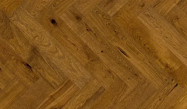 Parchet Stejar Triplu Stratificat Brown Sugar Herringbone