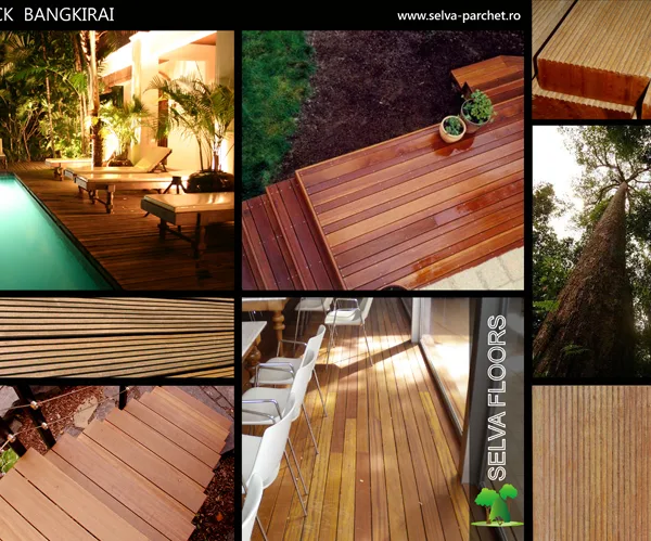 Deck Bangkirai Lis