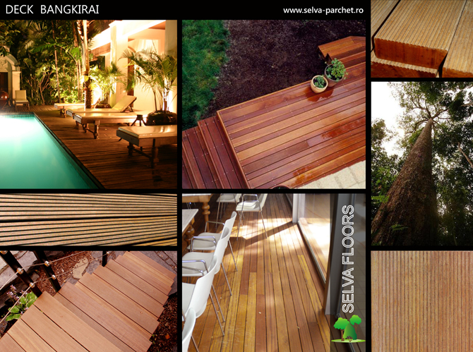 Deck Bangkirai Lis