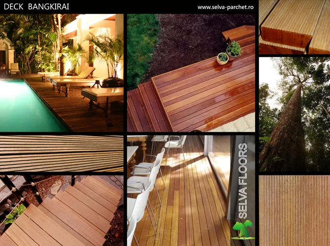 Deck Bangkirai Lis