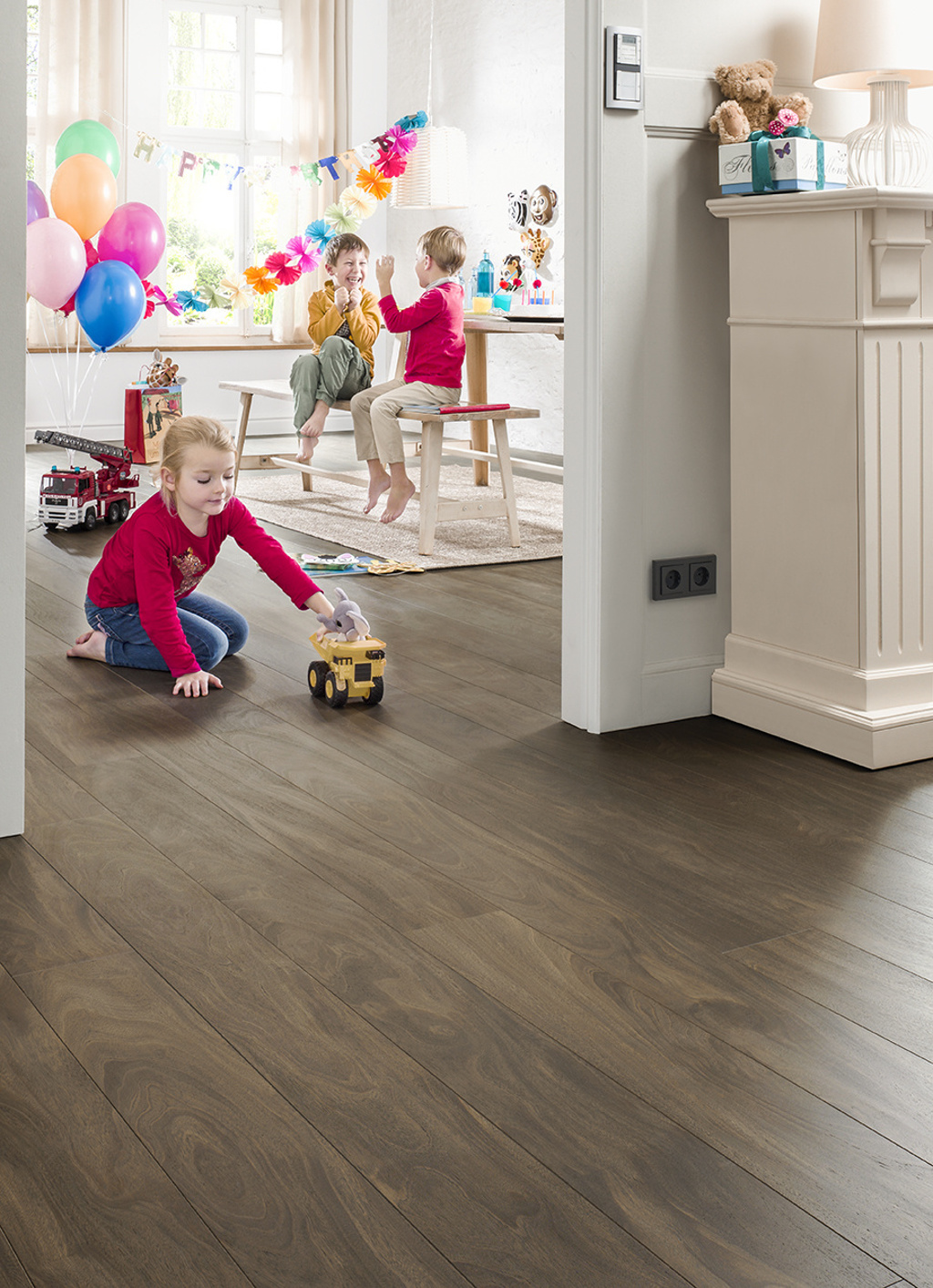 Parchet Afrormosia Stratificat Brushed Lounge 06