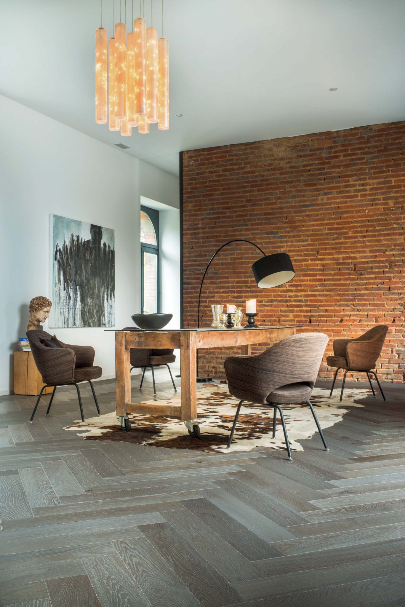 Parchet Stejar Triplu Stratificat Zenitude Dolmen Herringbone 139