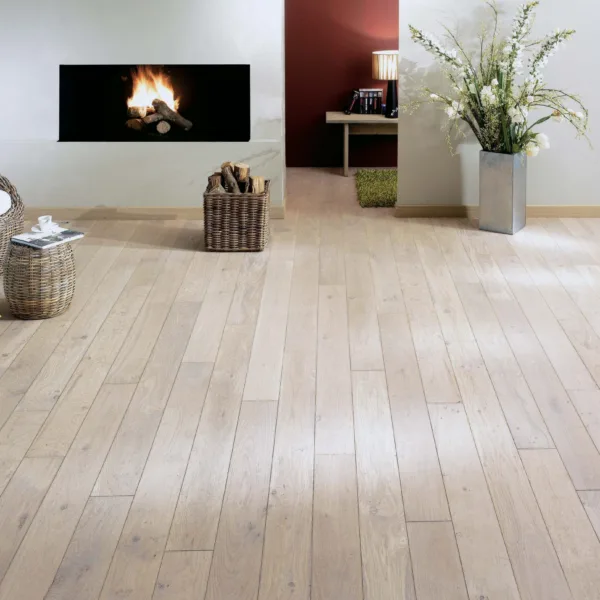 Parchet Stejar Masiv Zenitude White Oil Sonate 140