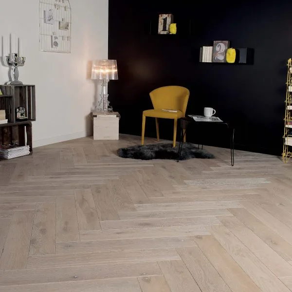 Parchet Stejar Triplu Stratificat Zenitude Tufeau Herringbone 139