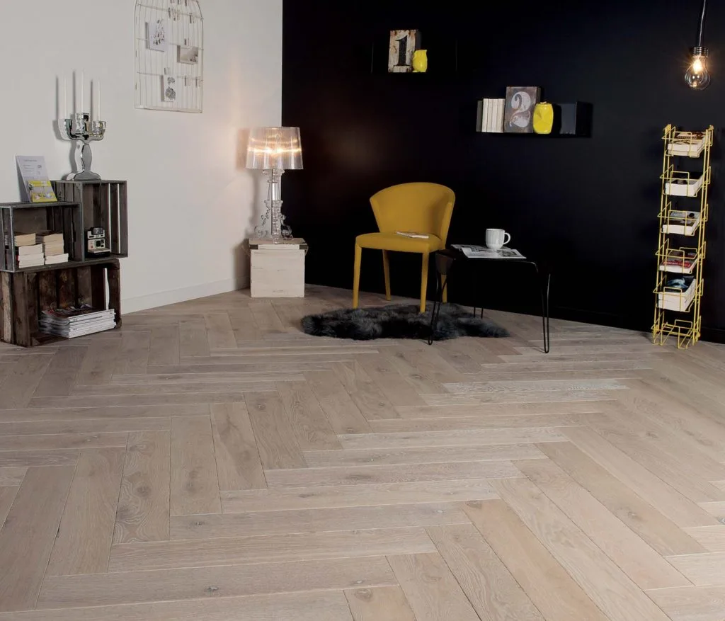 Parchet Stejar Triplu Stratificat Zenitude Tufeau Herringbone 139