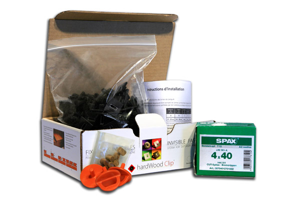 kit Sisteme de prindere ascunsa pentru deck - Ipe Clip