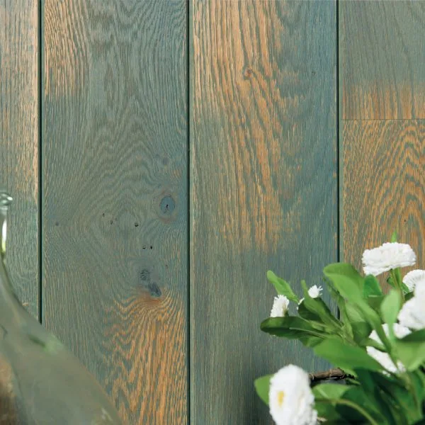 Panou Decorativ Lemn Stejar Cabane Verde 141
