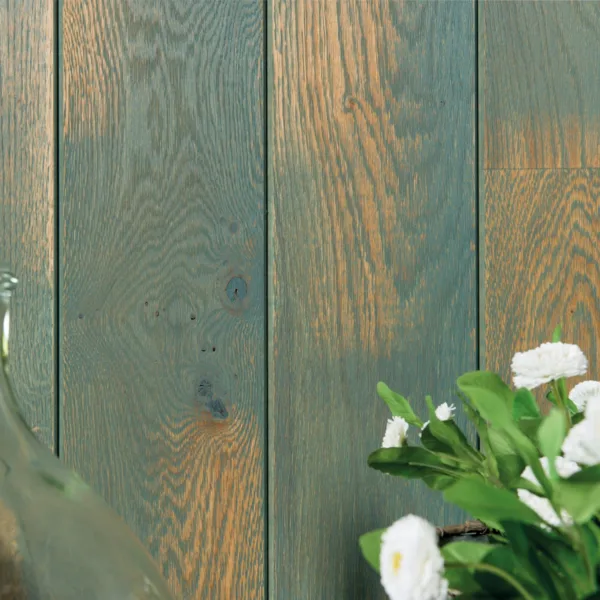 Panou Decorativ Lemn Stejar Cabane Verde 141