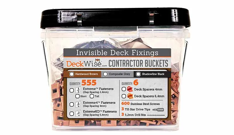 Sistem de prindere ascunsa DeckWise/Cleme IpeClip Extreme4