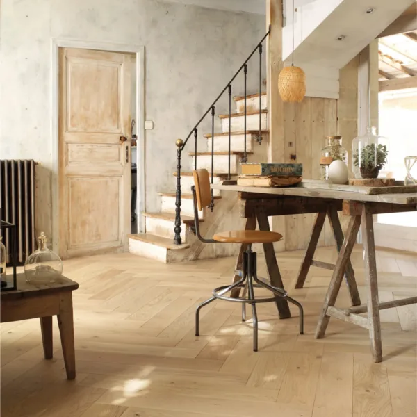 Parchet Stejar Triplu Stratificat Zenitude Bois Flotte Herringbone 139