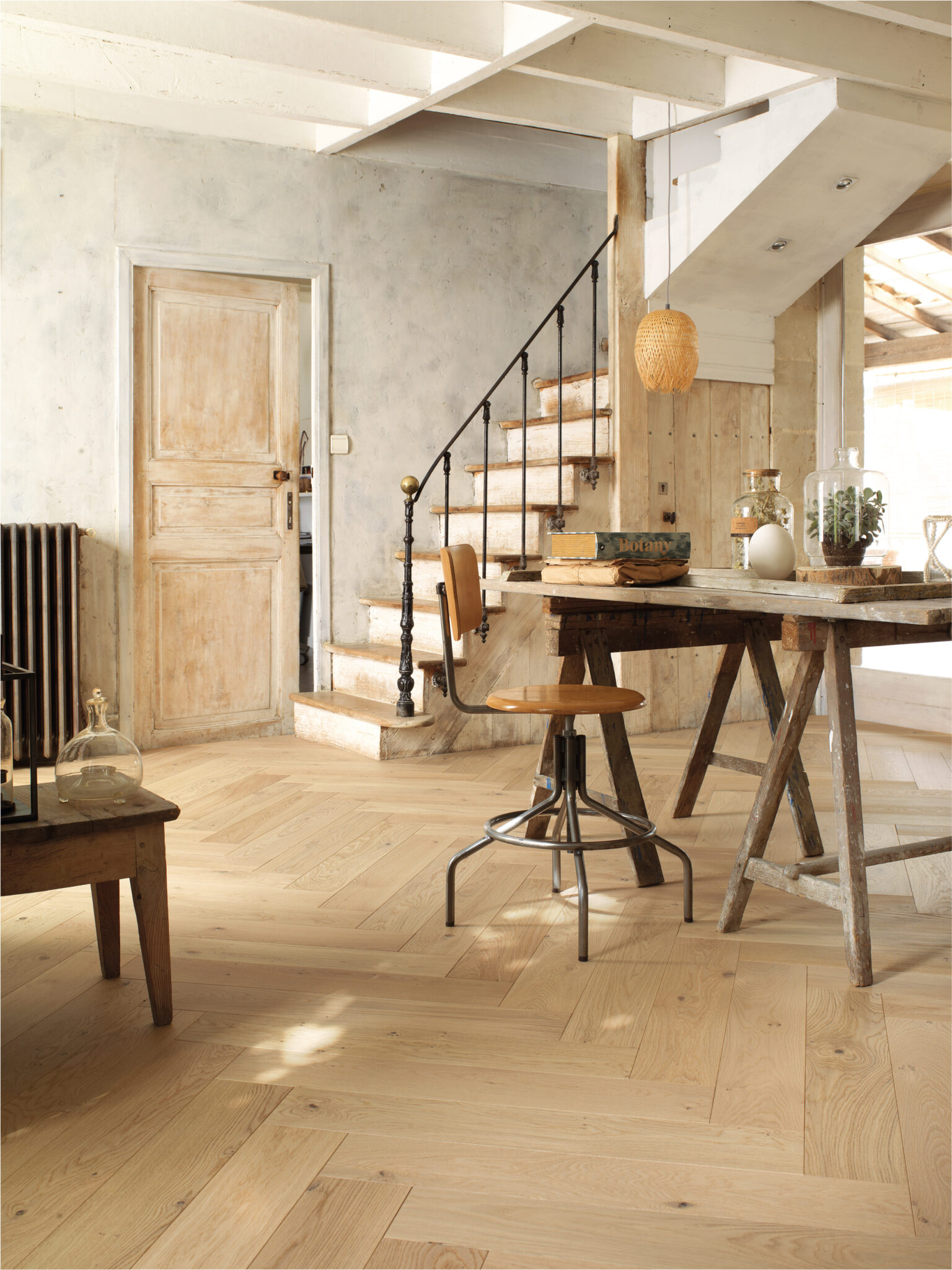 Parchet Stejar Triplu Stratificat Zenitude Bois Flotte Herringbone 139