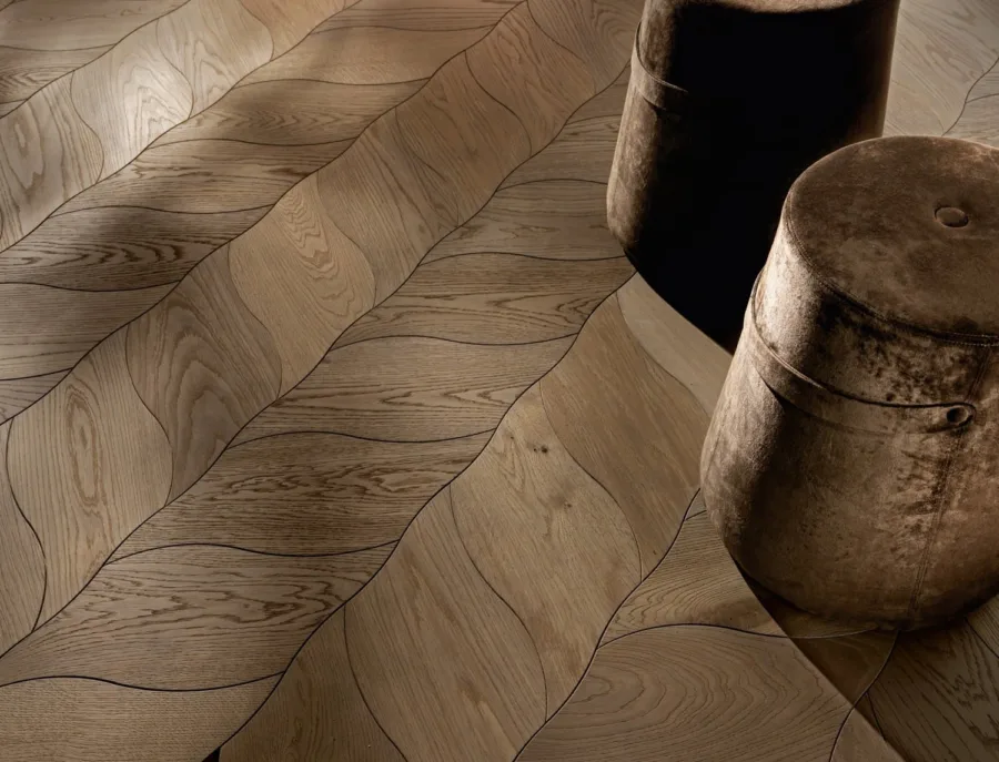 Parchet Panouri Foglie D'Oro Design Panels Petali, imagine 3