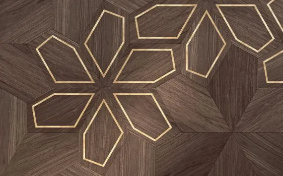 Parchet Panouri Foglie D'Oro Design Panels Azalea, imagine 2
