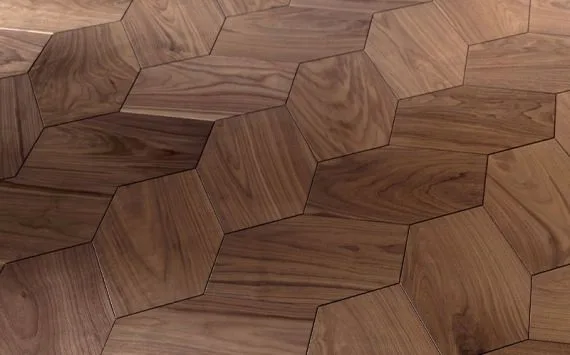 Parchet Panouri Foglie D'Oro Design Panels Ombre, imagine 2
