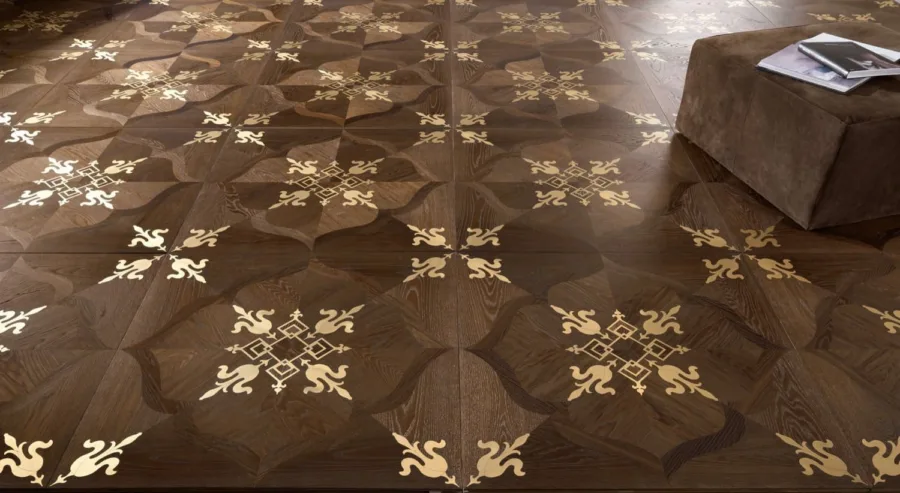 Parchet Panouri Foglie D'Oro Design Panels Fenice, imagine 3