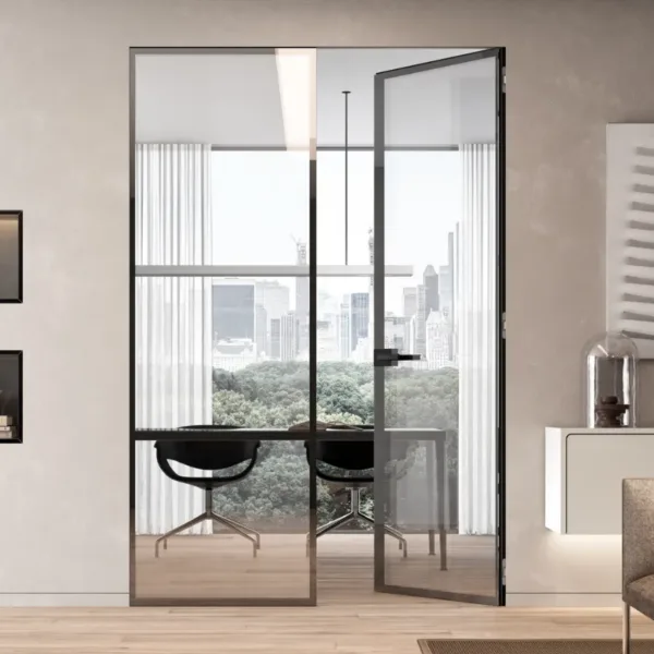 Usa Interioara Minima Crystal BI Stop-sol Trasparente