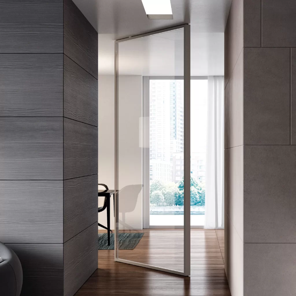 Bidirectional Door Vela Unik White
