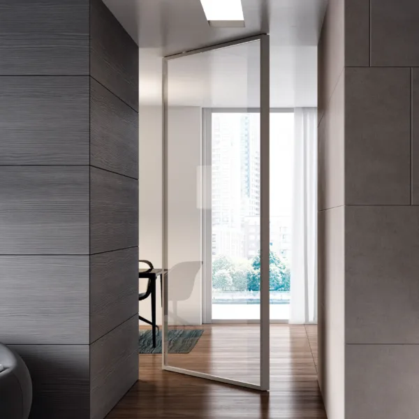 Bidirectional Door Vela Unik White
