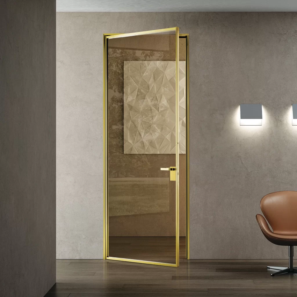 Micro Tall Glass swing door
