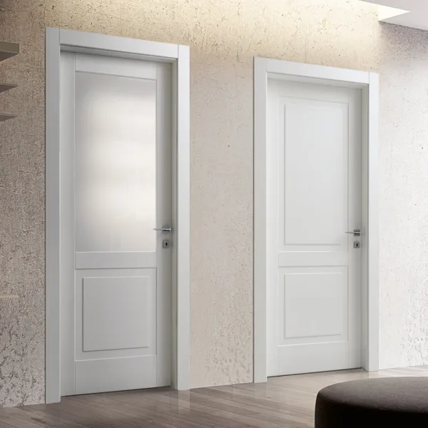 Usa interioara PantoQuadra LP8 si PV8 Bianco