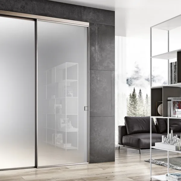 Plana System Glass Satin White