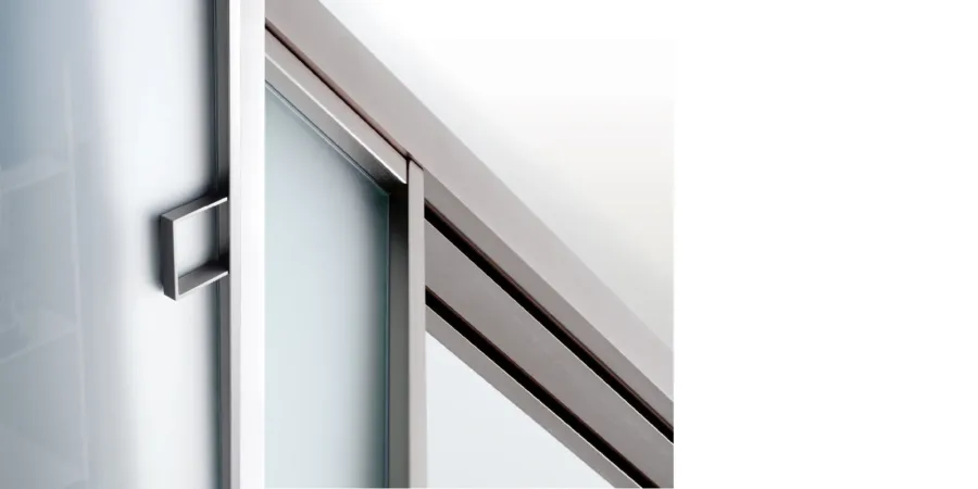 Plana System Glass Satin White, imagine 2