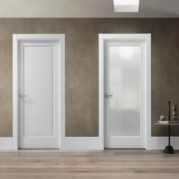 Usa Interior 2001 PV Rovere Laccato Pore Aperto Bianco
