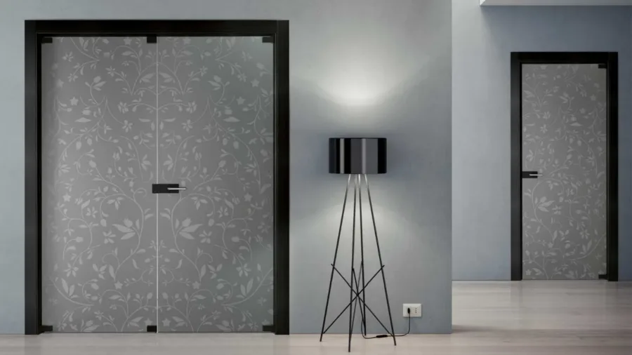 Usa sticla interior 3260 Rovere Laccato Poro Aperto RAL, imagine 2