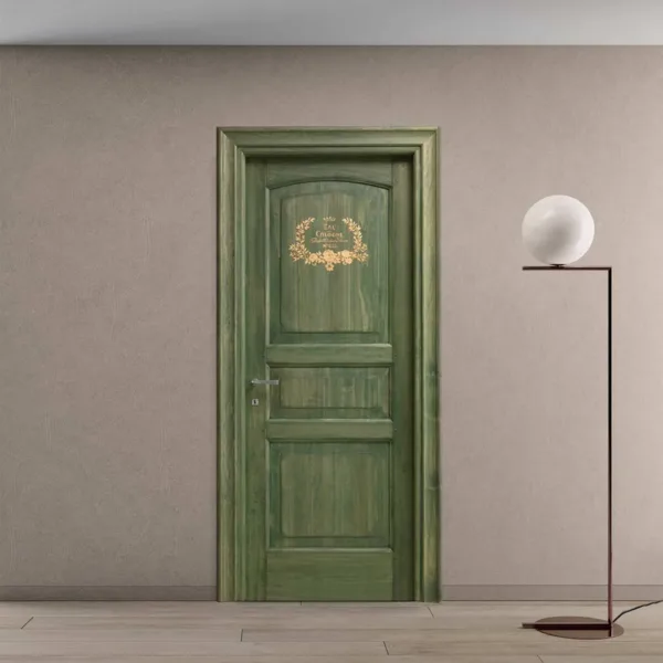 Usa din lemn masiv Electa Seria 3CE P Rasinoase Forest Green